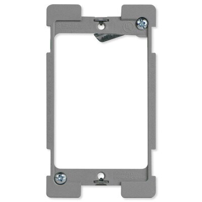 On-Q/Legrand Low-Voltage Swing Bracket for Retrofit, 1-Gang